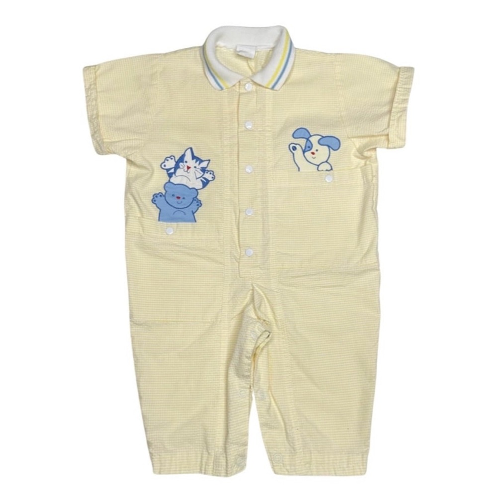 Vintage Pocket‎ Animals Romper